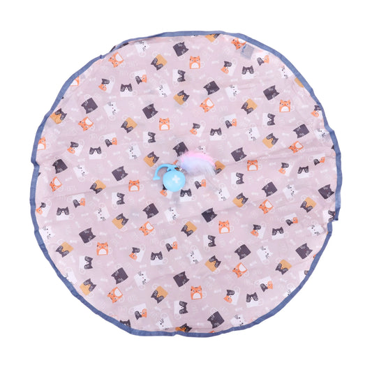 Interactive Cat Toy Reusable Motion Activate Chirping Cat and Mouse Catching Game for Pet Hide and Seek