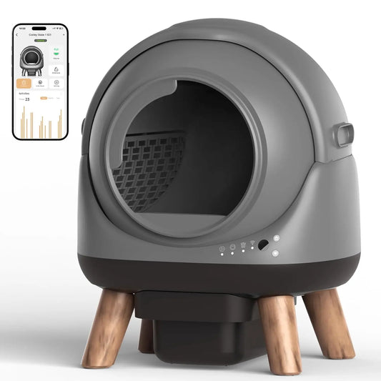 G1 Self Cleaning Litter Box for Multiple Cats Automatic Robot with Smart APP Control Customized Pet Care